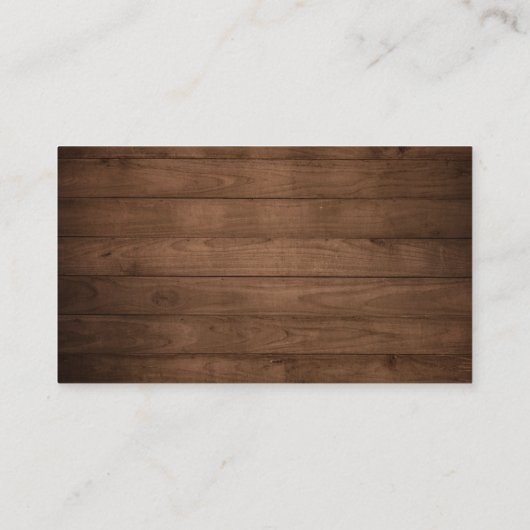 素朴Wood String Lightの結婚くもの巣サイト詳細 エンクロージャーカード (裏面)