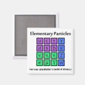 素粒子物理磁石 マグネット (正面/裏面)