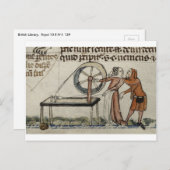 紡ぎ車での好色な出会い ポストカード (正面/裏面)