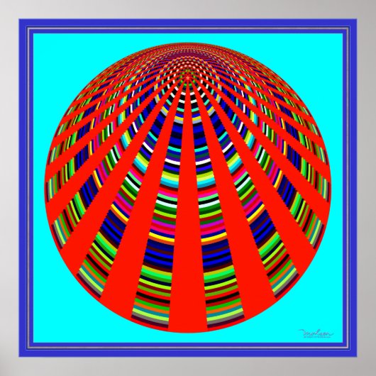 紡糸回転木馬 ポスター (正面)