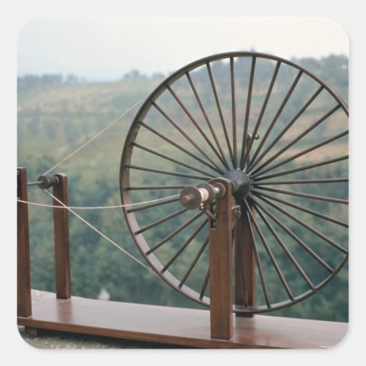 紡績機械の模型 スクエアシール (正面)