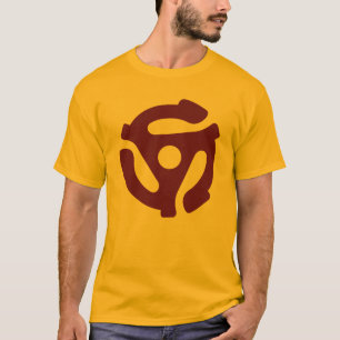 紡錘のアダプターのワイシャツのプラム Tシャツ