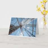 索具に カード (黄色い花)