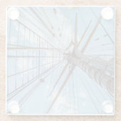 索具に ガラスコースター (裏面)