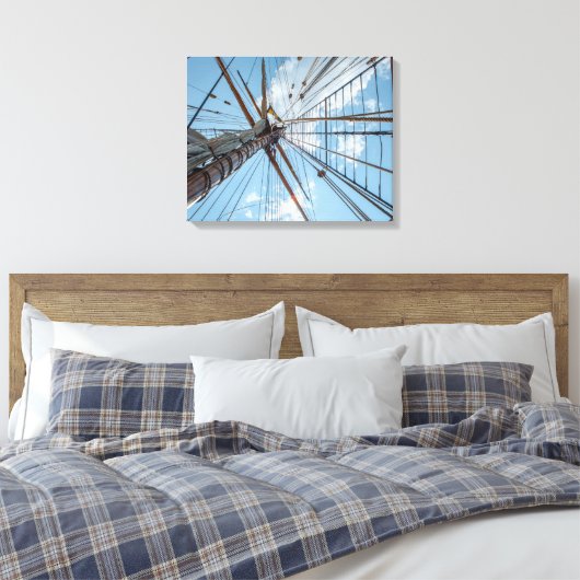 索具に キャンバスプリント (インサイチュ (寝室))