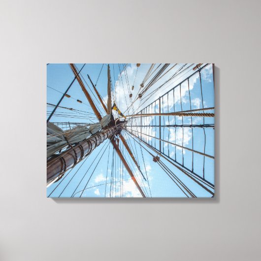 索具に キャンバスプリント (正面)