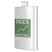 索引および冷え フラスク (左)