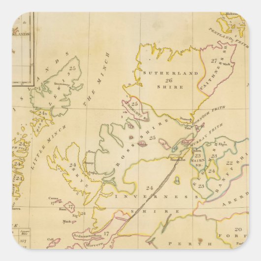 索引マップ スクエアシール (正面)