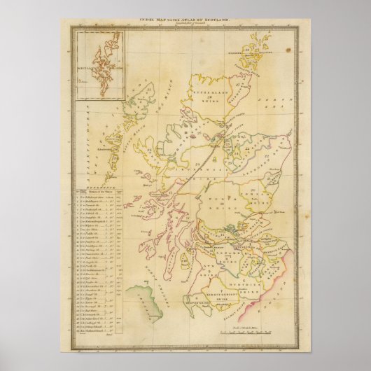 索引マップ ポスター (正面)