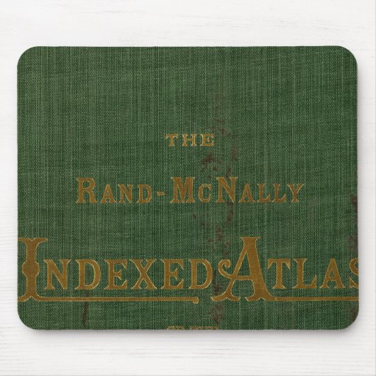 索引付きアトラス マウスパッド (正面)