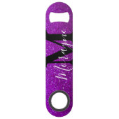 紫おもしろいのグリッターのキラキラ スピード栓抜き (裏面)