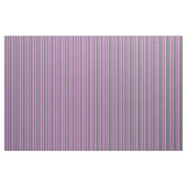 紫および濃い緑のストライプパターン ファブリック (ヤード)