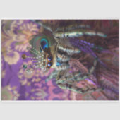 紫お洒落の名画スパイダーアート 薄葉紙 (正面)