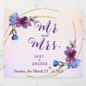 紫からスティック ビールラベル (シングルラベル)