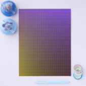 紫から金ゴールドのパターンの背景 チラシ (シングル)