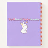 紫かわいい女の子💜💗✨のために ノートブック (裏面)