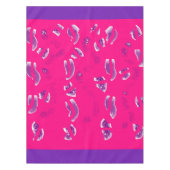 紫かわいらしとパーリンクのホームデッカー テーブルクロス (正面)