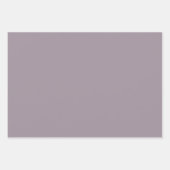 紫かわいらしのフローライースター挨拶で ラッピングペーパーシート (正面2)