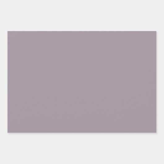 紫かわいらしのフローライースター挨拶で ラッピングペーパーシート (正面2)