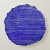 紫かわいらしの動揺して水彩模様 ラウンドクッション (裏面)