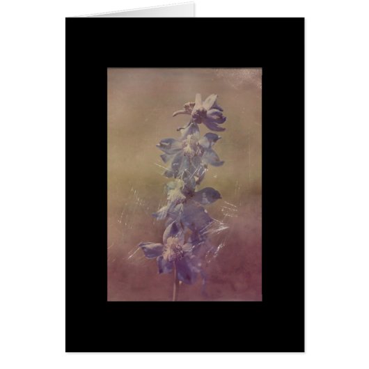 紫かわいらしの花グランジ (正面)