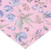 紫かわいらしの花フローラガーデンパタンギフト テーブルクロス (アングル)