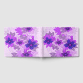 紫かわいらしの花 ゲストブック (全面)