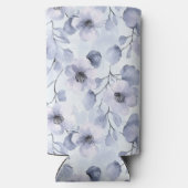 紫かわいらしの花 スリム缶クーラー (裏面)