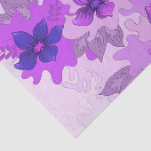 紫かわいらしの花 薄葉紙 (詳細)
