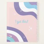 紫かわいらしのADHD プランナー手帳 (裏面)