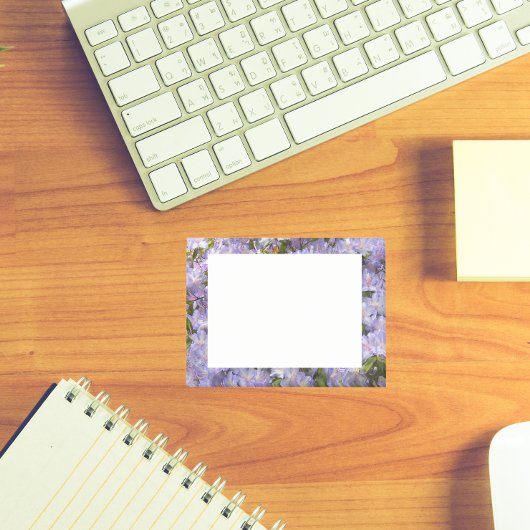 紫かわいらしシャクナゲフローラ ポストイット