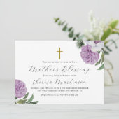 紫かわいらしフローラとクロス母賛美ズ 招待状 (スタンド正面)