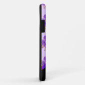 紫かわいらしヴィンテージフローラ花模様 Case-Mate iPhoneケース (裏面/右)