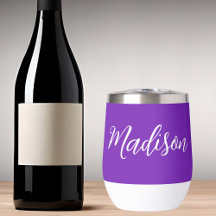 紫かわいらし名パーソナライズされた手書きスクリプト