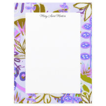 紫かわいらし架空ガーデンフローラパーソナライズされた