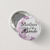 紫かわいらし水色の花 缶バッジ (正面&裏面)