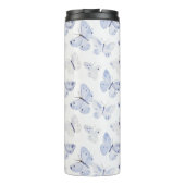 紫かわいらし白蝶誕生日 タンブラー (裏面)