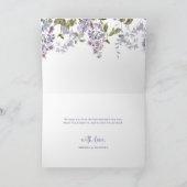 紫かわいらし薄紫 | ハッピーマザーズデイ シーズンカード (内部)