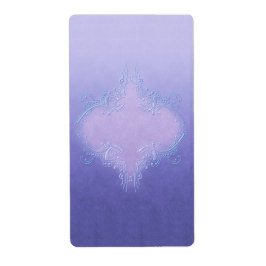 紫かわいらし薬用ラベル ラベル