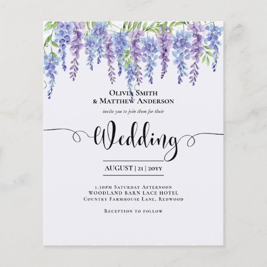 紫かわいらし藤フローラレース結婚ズ (正面)