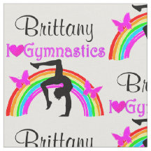 紫かわいらし虹体操布