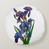 紫かわいらし虹彩色 ラウンドクッション (裏面)