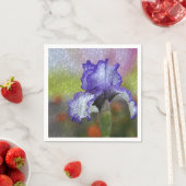 紫かわいらし虹彩 スタンダードカクテルナプキン (インサイチュ)