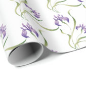 紫かわいらし虹彩 ラッピングペーパー (ロールコーナー)