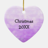 紫かわいらし蝶とハート曼荼羅 セラミックオーナメント (裏面)