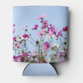 紫かわいらし野草地 缶クーラー (正面)