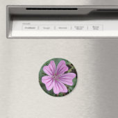 紫かわいらし野草磁石 マグネット (インサイチュ (食洗機))