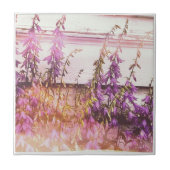 紫かわいらし タイル (正面)