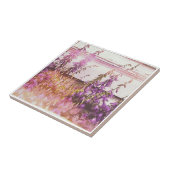 紫かわいらし タイル (側面)