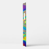 紫がかけ絵を描た Case-Mate iPhoneケース (裏面 / 右)